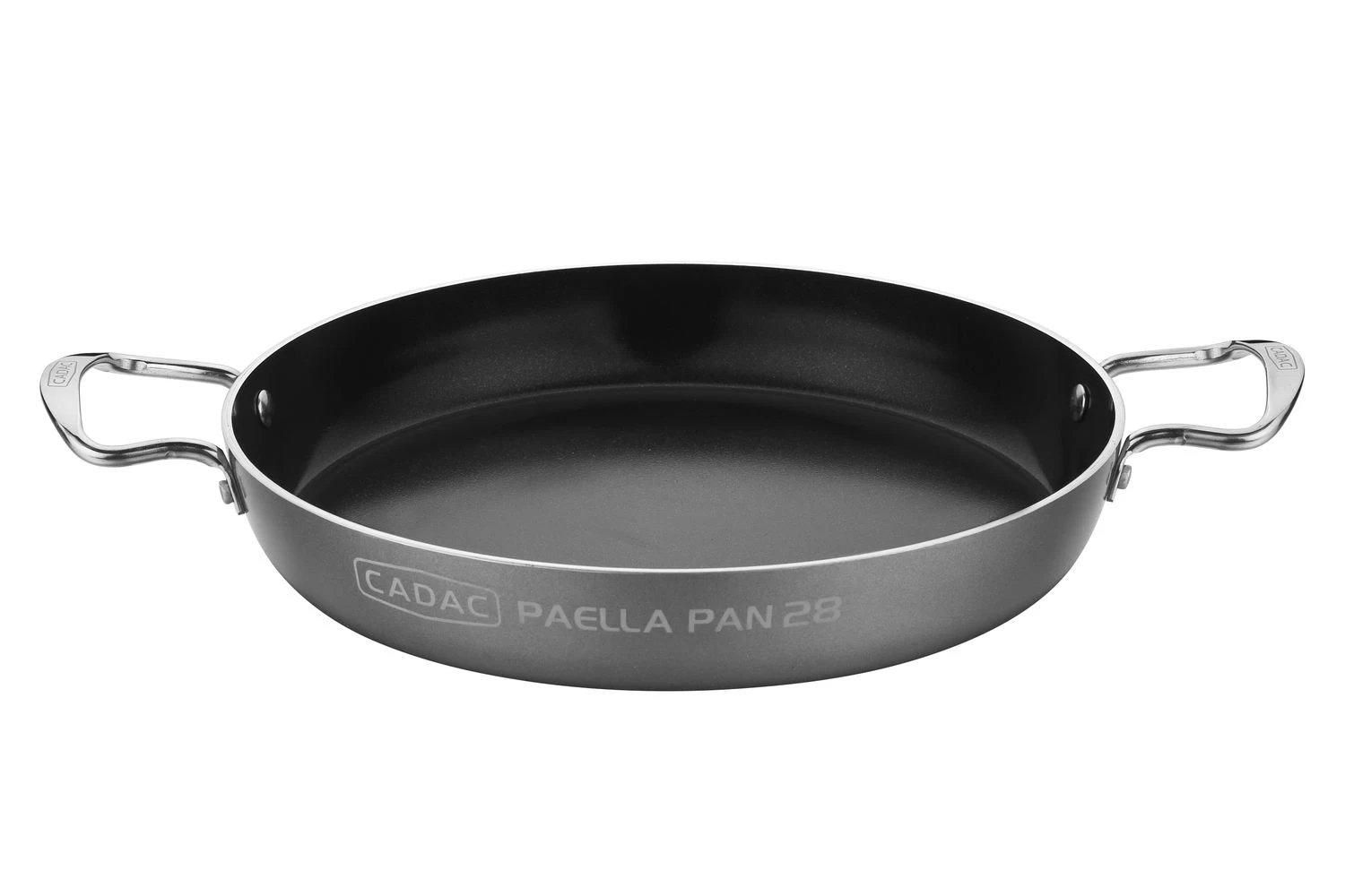 CADAC Paella Pfanne Ø28cm Grau Mit Deckel Für Grillo Chef 40 / Citi Chef 40 / Safari Chef 30 4 CADAC Paella Pfanne Ø28cm Grau Mit Deckel Für Grillo Chef 40 / Citi Chef 40 / Safari Chef 30 – Bild 2