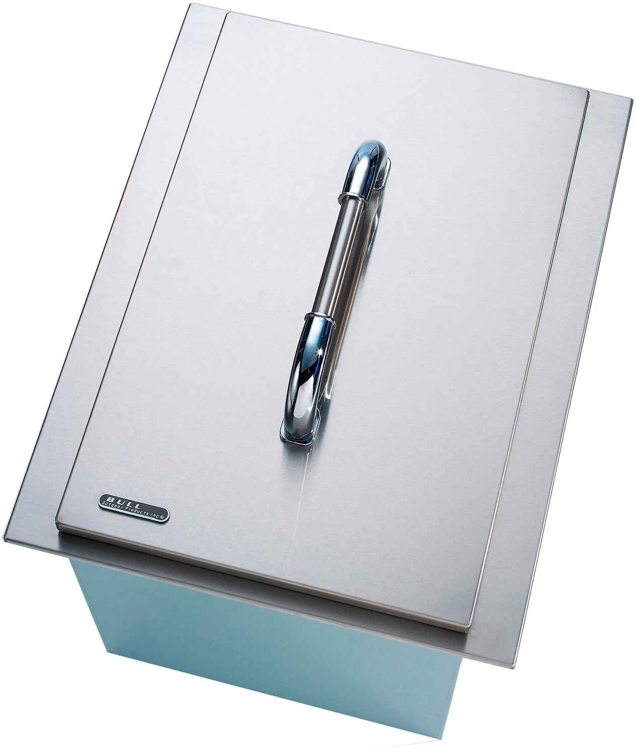 BULL Kühlbox, Edelstahl Mit Abdeckung Und Abfluss 3 BULL Kühlbox, Edelstahl Mit Abdeckung Und Abfluss