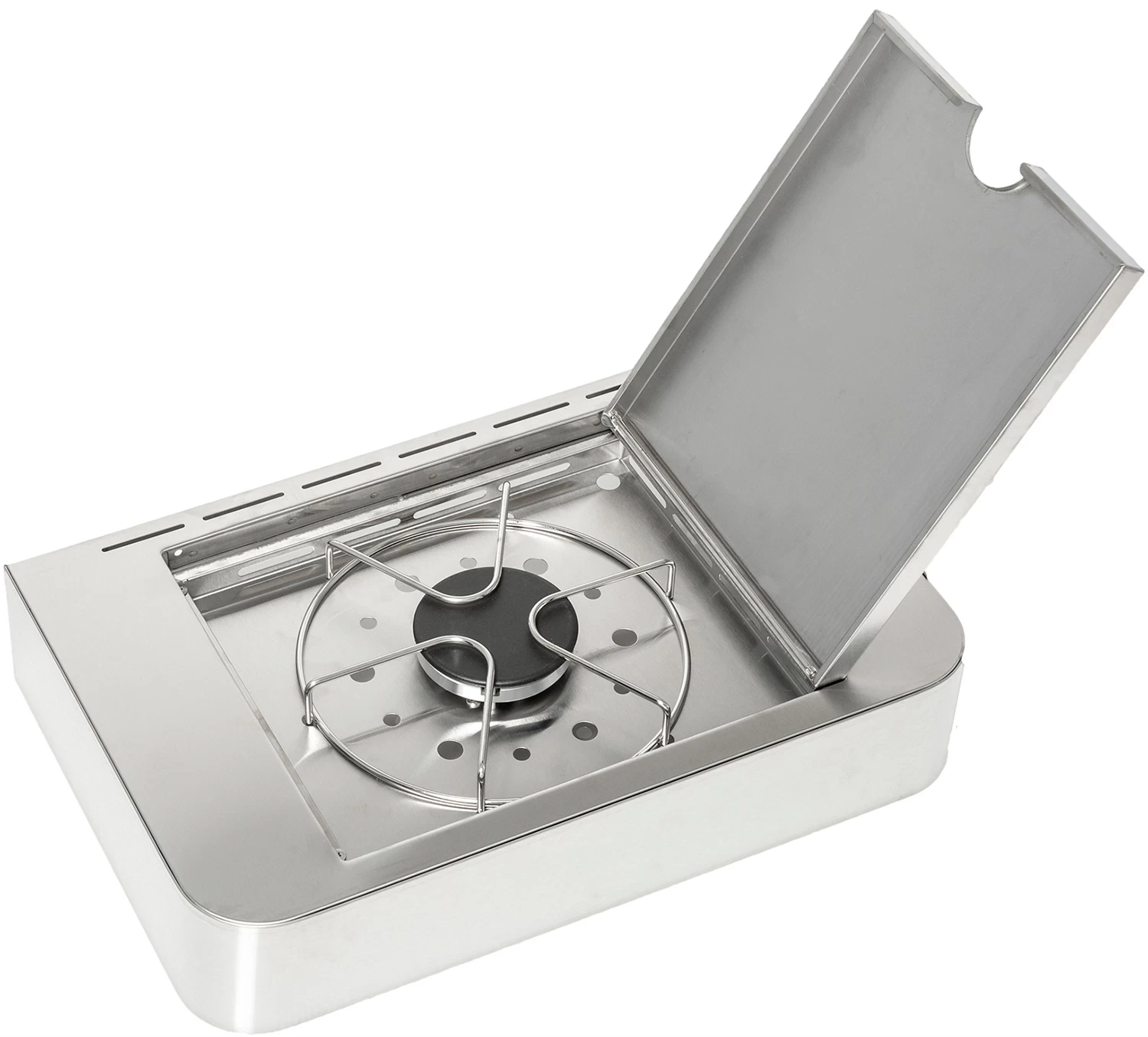 Rösle Ersatzteil: Ablagetisch Komplett, Mit Seitenbrenner Für Videro G3 Und G4 3 Rösle Ersatzteil: Ablagetisch Komplett, Mit Seitenbrenner Für Videro G3 Und G4