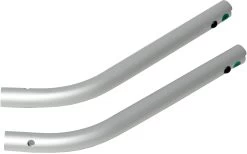 Rösle Ersatzteil: 2 Rohrelemente Kurz Mit Bohrung Für Radachsen Für Smoker No.1 F50 Und F50-S