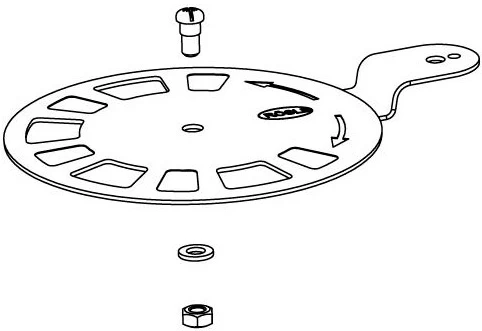 Rösle Ersatzteil: Lüftungsschieber Inkl. Schraubensatz (ohne Griff) Für Kugelgrill No.1 F50 Air Und F60 Air 3 Rösle Ersatzteil: Lüftungsschieber Inkl. Schraubensatz (ohne Griff) Für Kugelgrill No.1 F50 Air Und F60 Air