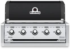 Broil King Regal 520 Black Einbaugrill - Grillfürst Deal Mit Zusätzlichen Edelstahl Grillrosten - Modell 2023