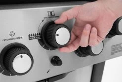 Broil King Sovereign 390 Gasgrill Inkl. Drehspieß + Grillfürst Fettschiene 28 Broil King Sovereign 390 Gasgrill Inkl. Drehspieß + Grillfürst Fettschiene -Broil King Store 21507 Broil King Sovereign Bedienelemente