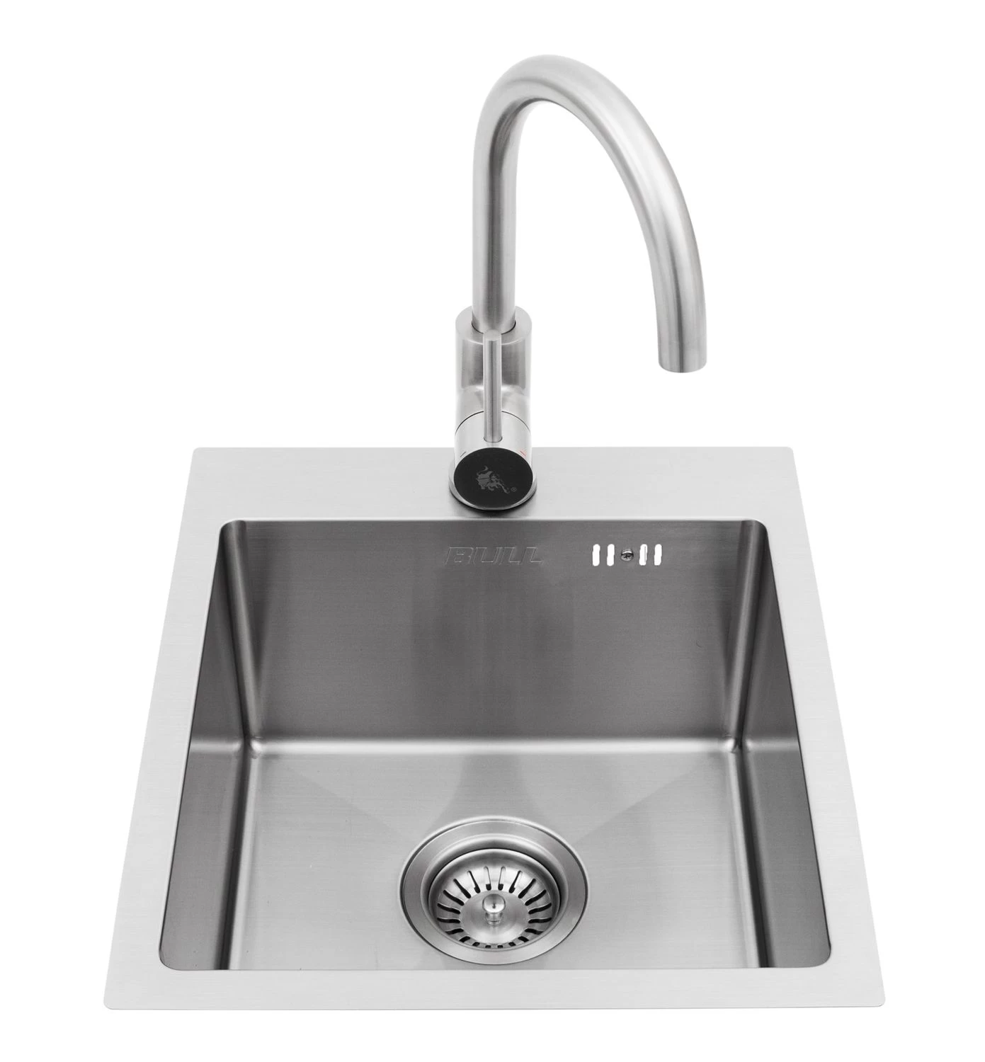 BULL Spülbecken In Der Größe S, 33 X 33 X 20 Cm, Inkl. Wasserhahn (für Warm/kalt) 3 BULL Spülbecken In Der Größe S, 33 X 33 X 20 Cm, Inkl. Wasserhahn (für Warm/kalt)