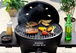 CADAC Gasgrill Citi Chef 40 FS BBQ / Dome Matt Black, 50 Mbar -Broil King Store 22342 5615 20 04 citi chef 40 fs black 9 1