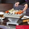 Thüros Schaschlik Spießaufsatz Mit 6 Spießen Für T1, Tischgrill, Minicater (Grillfläche 30x30 Cm) -Broil King Store 430 thueros tischgrill t3030e edelstahl 1 1613116655