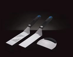 Napoleon Pro Griddle / Plancha Tool-Set, 3-teilig -Broil King Store 70081 Napoleon Spatel Plancha