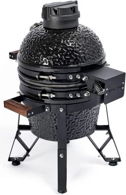 The Bastard Keramikgrill Classic Small - Schwarz Glänzend - Modell 2023 12 The Bastard Keramikgrill Classic Small - Schwarz Glänzend - Modell 2023 -Broil King Store Bastard Grill Classic Small BC206 Deckelscharnier