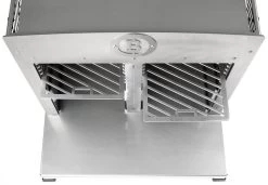 Beefer Twin PRO Gasgrill - 800 Grad Oberhitzegrill Mit Zwischenwand / Erdgas -Broil King Store Beefer Twin Pro Trennwand Grillrost