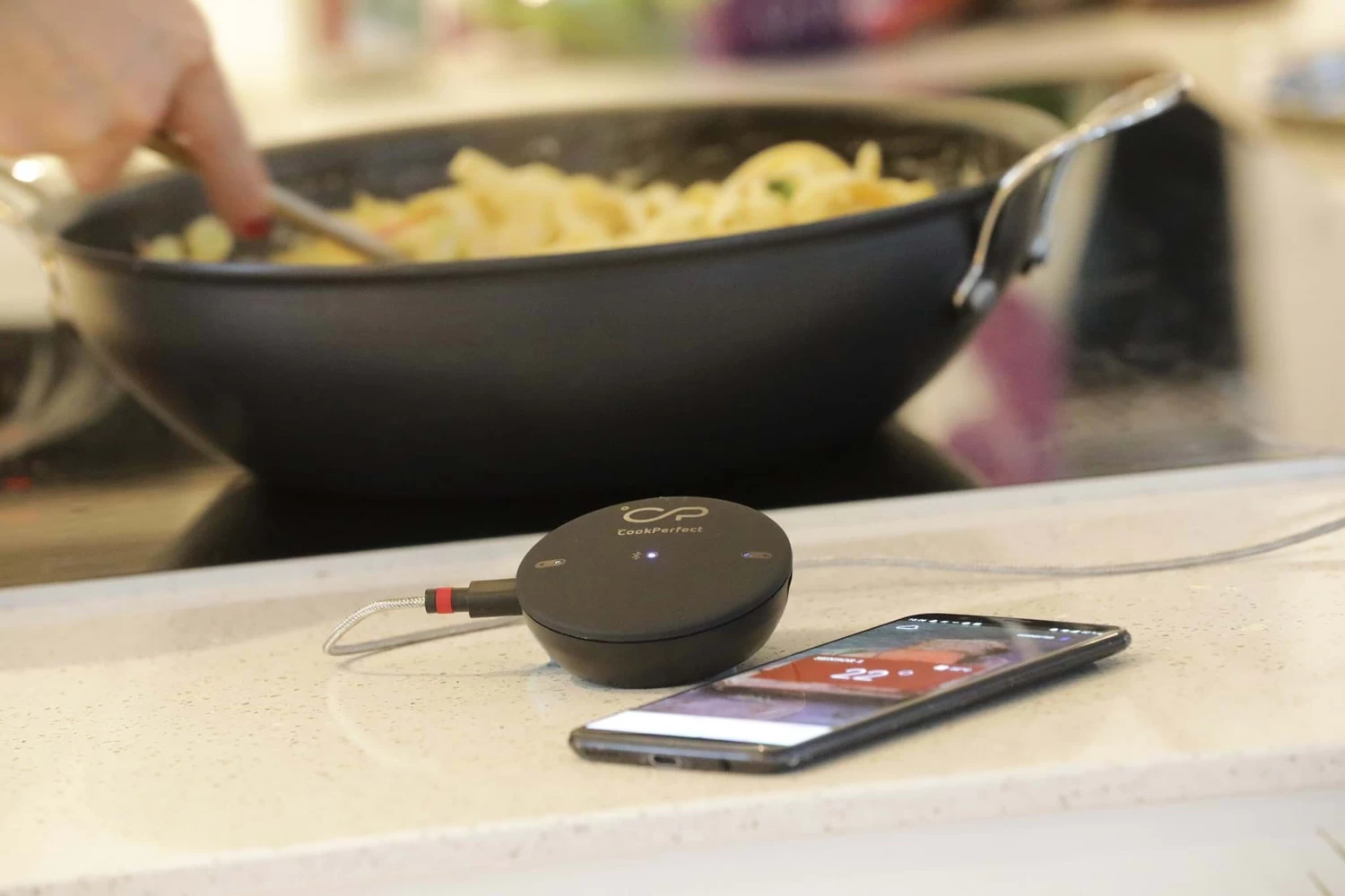 Big Green Egg CookPerfect Comfort Bluetooth Grillthermometer - Black Edition 8 Big Green Egg CookPerfect Comfort Bluetooth Grillthermometer - Black Edition – Bild 6