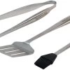 Big Green Egg Premium-Grillbesteck 3er-Set Aus Edelstahl -Broil King Store Big Green Egg Grillbesteck Set 116901