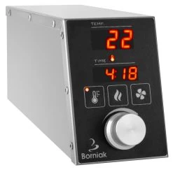 Borniak BBQ Smoker Digital BBDST-70 Edelstahl - Version 1.4 Mit Timer -Broil King Store Borniak Raeucherofen Timer Steuerung