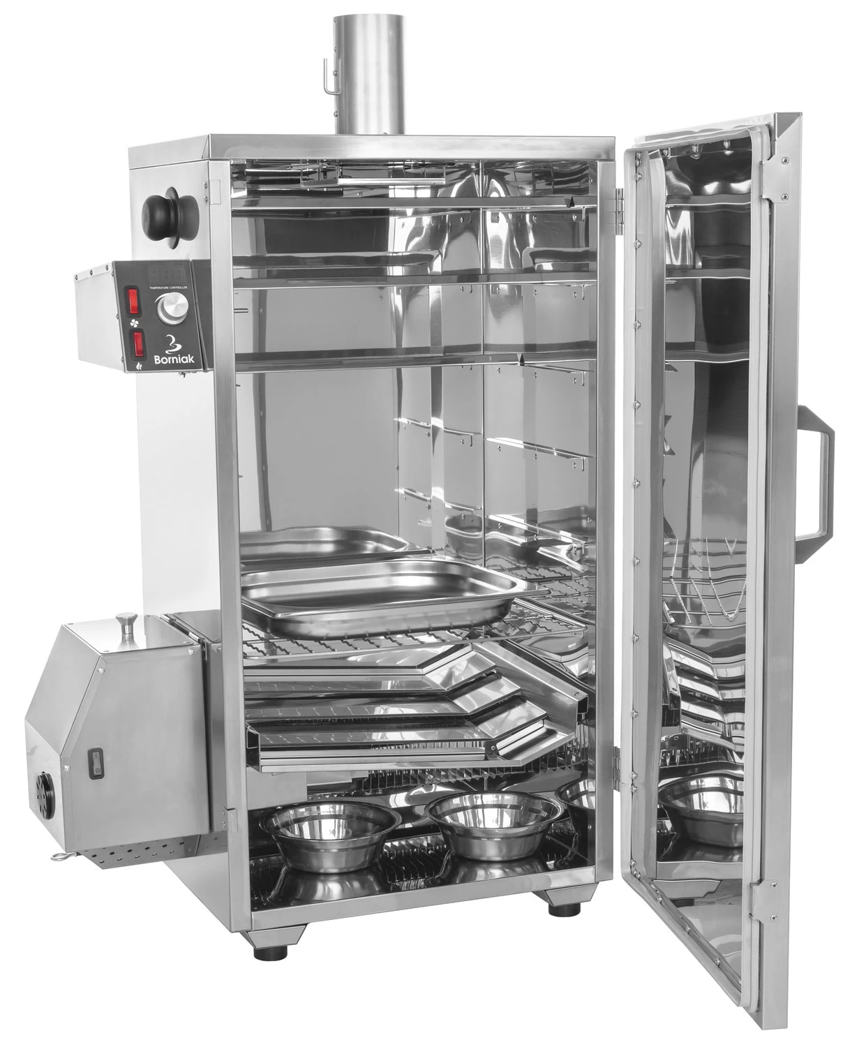Borniak BBQ Smoker Digital BBDS-70 Edelstahl - Version 1.4 4 Borniak BBQ Smoker Digital BBDS-70 Edelstahl - Version 1.4 – Bild 2