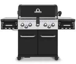 Broil King Regal 590 Black Gasgrill Inkl. Drehspieß - Modell 2023 - SMART Deal Inkl. Grillfürst Grill Control
