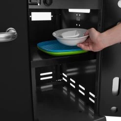 Broil King Regal 590 Black Gasgrill Inkl. Drehspieß - Modell 2023 - SMART Deal Inkl. Grillfürst Grill Control -Broil King Store Broil King Regal 590 Unterwagen Ablage