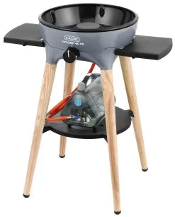 CADAC Gasgrill Citi Chef 40 FS BBQ / Dome Steel Grey, 50 Mbar -Broil King Store CADAC Citi Chef 40 FS Steel Grey 3 Gaskartuschen