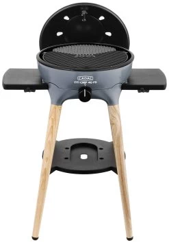 CADAC Gasgrill Citi Chef 40 FS BBQ / Dome Steel Grey, 50 Mbar -Broil King Store CADAC Citi Chef 40 FS Steel Grey Deckel offen