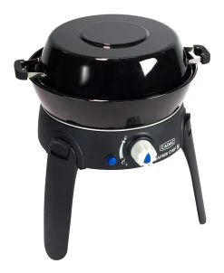CADAC Camping Gasgrill Safari Chef 30 HP Lite - Kartuschenbetrieb -Broil King Store CADAC Safari Chef Deckel Pfanne 1