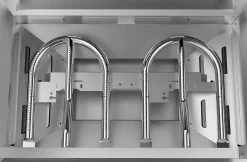 COZZE Plancha 600 / Plancha Grill Mit 2 Gusseisen Grillplatten 17 COZZE Plancha 600 / Plancha Grill Mit 2 Gusseisen Grillplatten -Broil King Store COZZE Planchagrill 600 Brenner