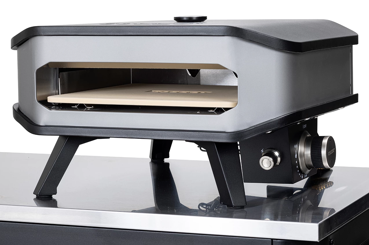 COZZE Pizzaofen Gas 34 Cm (13") Mit Thermometer - Inkl. Pizzastein 5 COZZE Pizzaofen Gas 34 Cm (13") Mit Thermometer - Inkl. Pizzastein – Bild 3