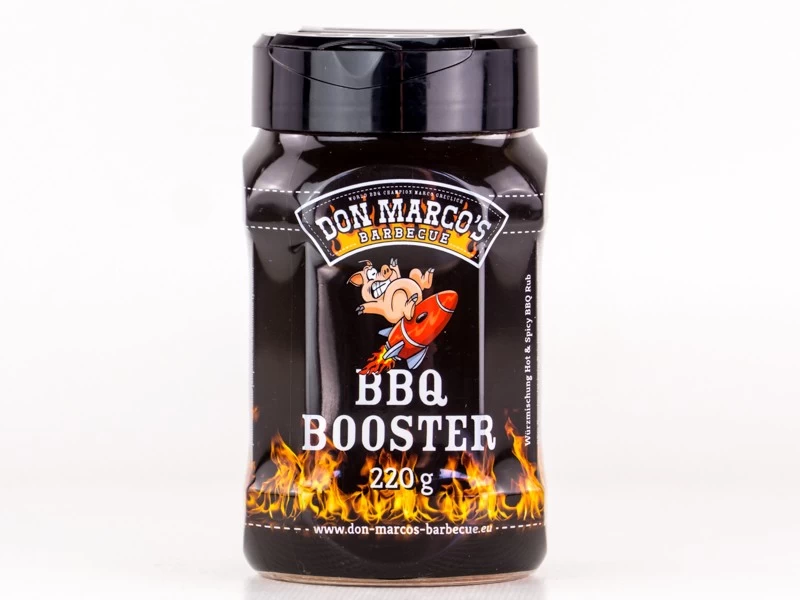 Don Marcos BBQ Booster BBQ Rub 220g Dose 3 Don Marcos BBQ Booster BBQ Rub 220g Dose