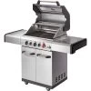 Enders Gasgrill Kansas II Pro 3 SIK Turbo -Broil King Store Enders Gasgrill Kansas II Pro 3 SIK Turbo 8713 Deckel offen