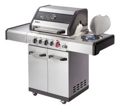 Enders Gasgrill Kansas II Pro 3 SIK Turbo -Broil King Store Enders Gasgrill Kansas II Pro 3 SIK Turbo 8713 Seitenkocher