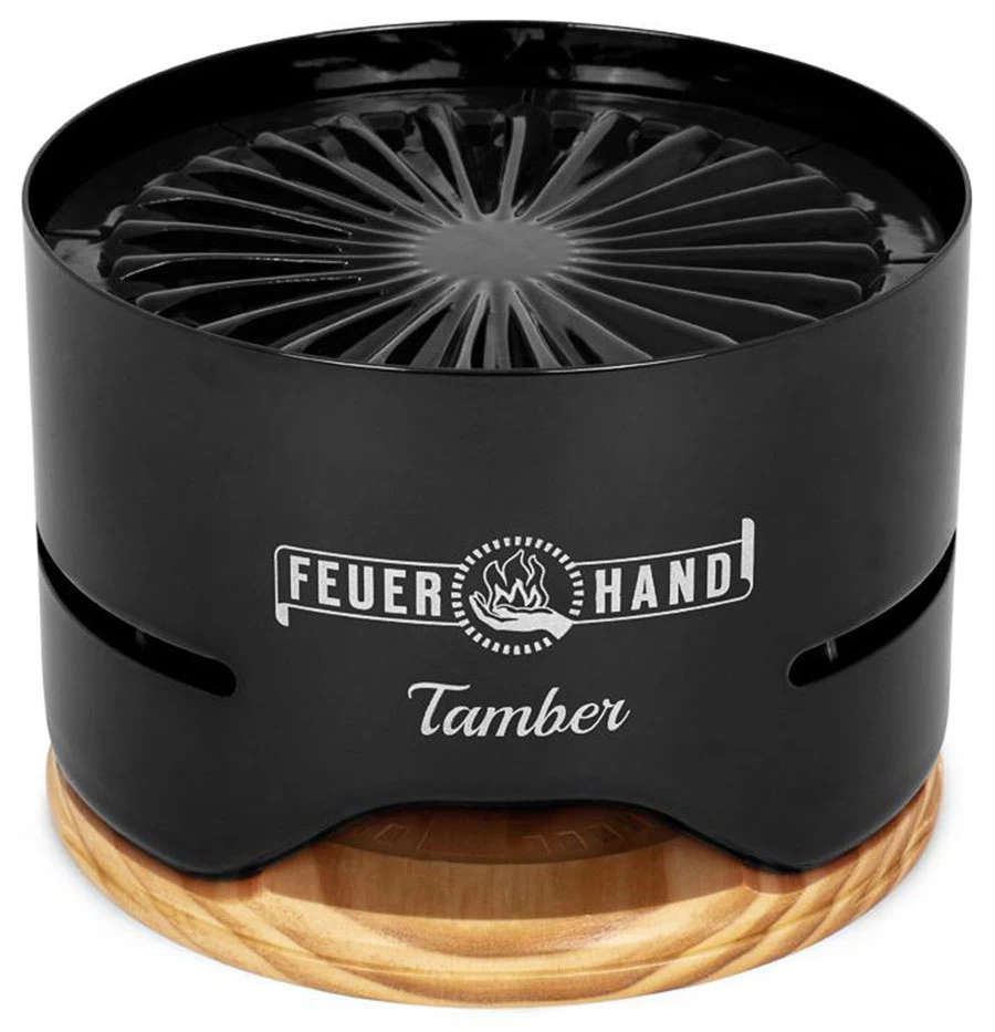 Feuerhand Tischgrill Tamber Schwarz 4 Feuerhand Tischgrill Tamber Schwarz – Bild 2