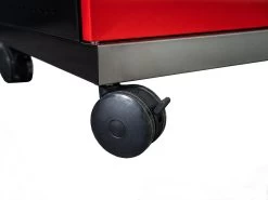 Grillfürst G510G 5-Brenner Gasgrill Mit Hochtemperaturbrenner Und Gusseisen Rosten - Feuerwehr Edition -Broil King Store G510G FW Feuerwehrgrill Foto freigestellt 05