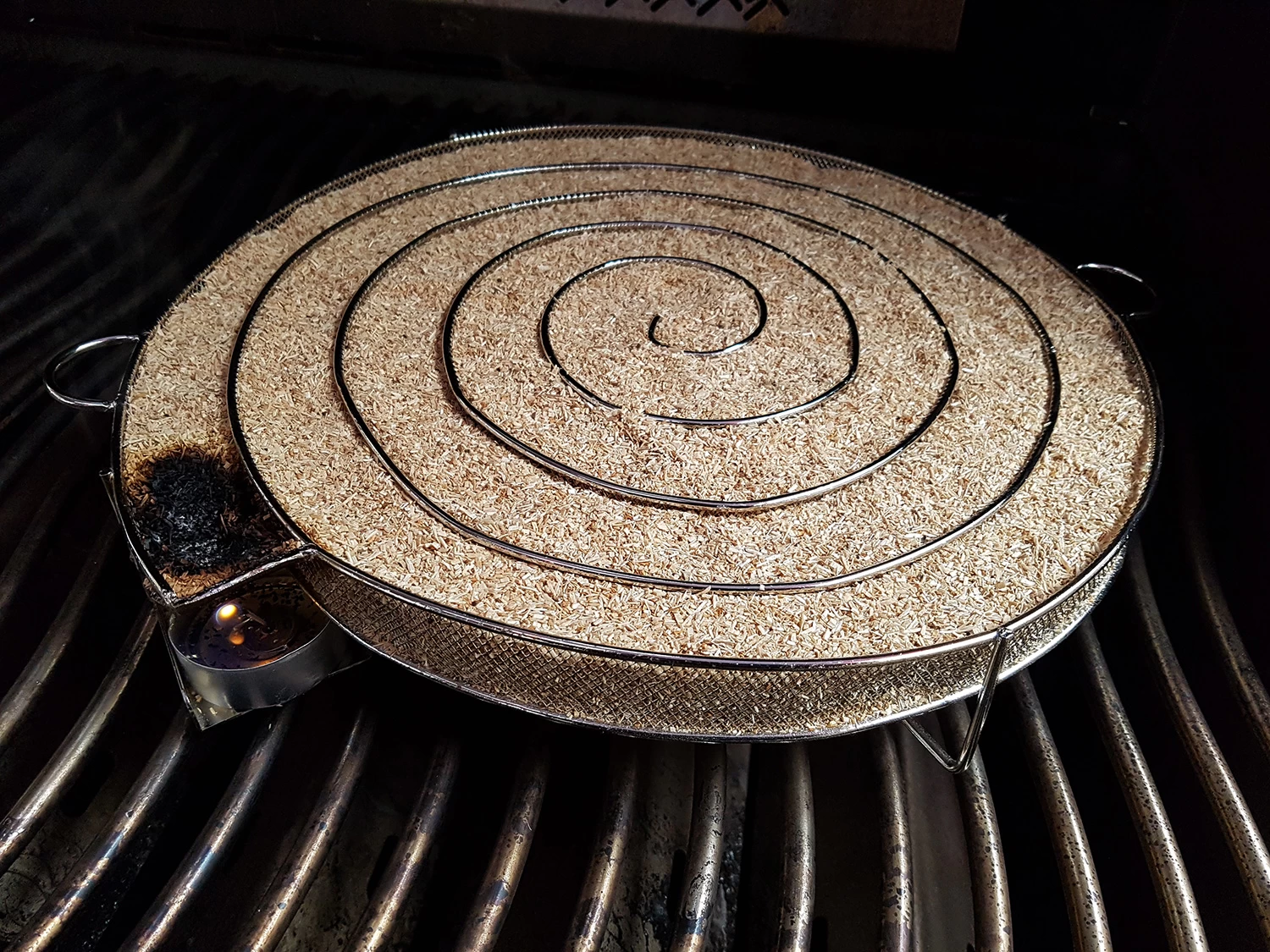 Grillfürst Kaltrauchgenerator / Räucherschnecke XXL 31cm 10 Grillfürst Kaltrauchgenerator / Räucherschnecke XXL 31cm – Bild 8