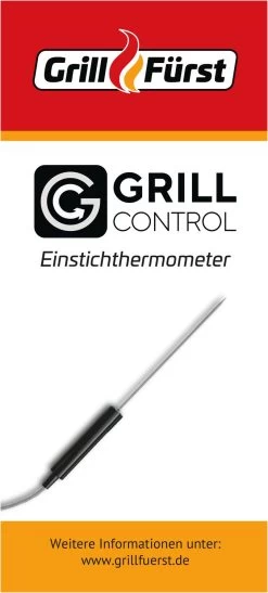 Broil King Imperial S590 PRO IR Gasgrill - Modell 2023 - SMART Deal Inkl. Grillfürst Grill Control Mit Companion Device Und Einstichthermometer -Broil King Store Grill Control Einstichthermometer