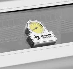 Grillfürst G591E Borussia Dortmund Edition 5-Brenner Einbaugrill Mit Heckbrenner Und Edelstahl Rosten -Broil King Store Grillfuerst BVB Logo Deckel Edelstahl