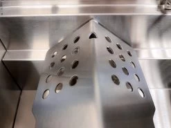 Grillfürst G201E 2-Brenner Gasgrill Portabel V2 - Campinggrill / Balkongrill 50mbar -Broil King Store Grillfuerst Campinggrill G201E Flammenschutzblech Edelstahl