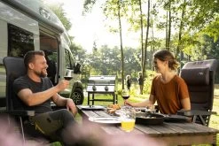 Grillfürst G201E 2-Brenner Gasgrill Portabel V2 - Campinggrill / Balkongrill 50mbar - Inkl. Untergestell -Broil King Store Grillfuerst Campinggrill G201E Gasgrill