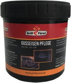 Grillfürst Dutch Oven Set BBQ Kastenform BK6 Aus Gusseisen - X-DEAL Inkl. Tragetasche / Aufbewahrungstasche, Gusseisen Pflege Und Deckelheber -Broil King Store Grillfuerst Dutch Oven Gusseisen Pflegepaste 2