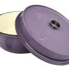 Grillfürst Emaillierter Dutch Oven Ohne Füsse DO12 - Lila 1 Grillfürst Emaillierter Dutch Oven Ohne Füsse DO12 - Lila -Broil King Store Grillfuerst Dutch Oven ohne Fuesse DO12 lila offen