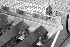 Grillfürst G521G Smart Grill - Mit Automatischer Temperatursteuerung, Hochtemperaturbrenner, Heckbrenner Und Gusseisen Rosten -Broil King Store Grillfuerst G521E Smart Grill Flammenschutzbleche Edelstahl