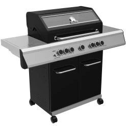 Grillfürst G520G 5-Brenner Gasgrill Mit Hochtemperaturbrenner, Heckbrenner Und Gusseisen Rosten - X-DEAL Inkl. Zubehörpaket 23 Grillfürst G520G 5-Brenner Gasgrill Mit Hochtemperaturbrenner, Heckbrenner Und Gusseisen Rosten - X-DEAL Inkl. Zubehörpaket -Broil King Store Grillfuerst Gasgrill G520G seitlich
