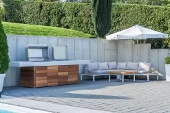 Grillfürst Outdoor Küche Mit Beton-Arbeitsplatte Und HPL-Unterschrank - Mit Edler Holzverkleidung (300 Cm X 80 Cm) - Mit Einbaugrill Und Planchagrill 10 Grillfürst Outdoor Küche Mit Beton-Arbeitsplatte Und HPL-Unterschrank - Mit Edler Holzverkleidung (300 Cm X 80 Cm) - Mit Einbaugrill Und Planchagrill -Broil King Store Grillfuerst Outdoorkueche Beton Kuecheninsel Unterschraenke 4 1645801078