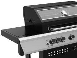Grillfürst S530G 5-Brenner Gasgrill Mit Seitenkocher Und Gusseisen Rosten -Broil King Store Grillfuerst S 530 Gasgrill Seitenkocher Gussroste emaillierte 2 1654008527