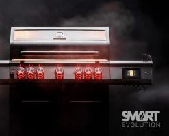 Grillfürst G521E Smart Grill - Mit Automatischer Temperatursteuerung, Hochtemperaturbrenner, Heckbrenner Und Edelstahl Rosten -Broil King Store Grillfuerst Smart Evolution Gasgrill G521E