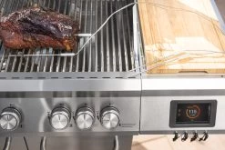Grillfürst G521E Smart Grill - Mit Automatischer Temperatursteuerung, Hochtemperaturbrenner, Heckbrenner Und Edelstahl Rosten -Broil King Store Grillfuerst Smart Grill G521E Touch Display