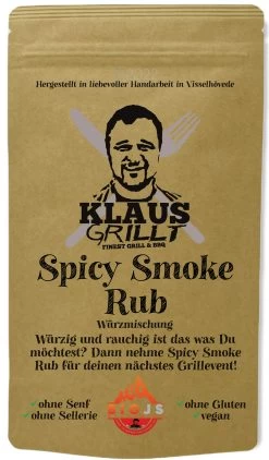 Spicy Smoke Rub 250 G Beutel By Klaus Grillt