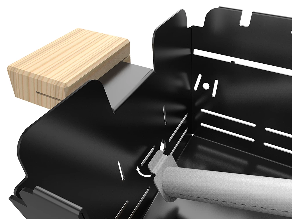 Knister Gasgrill - Ausziehbarer Kompaktgrill 11 Knister Gasgrill - Ausziehbarer Kompaktgrill – Bild 9