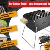 Knister Grill Small - Holzkohle Kompaktgrill -Broil King Store Knister Grill Small Highlights
