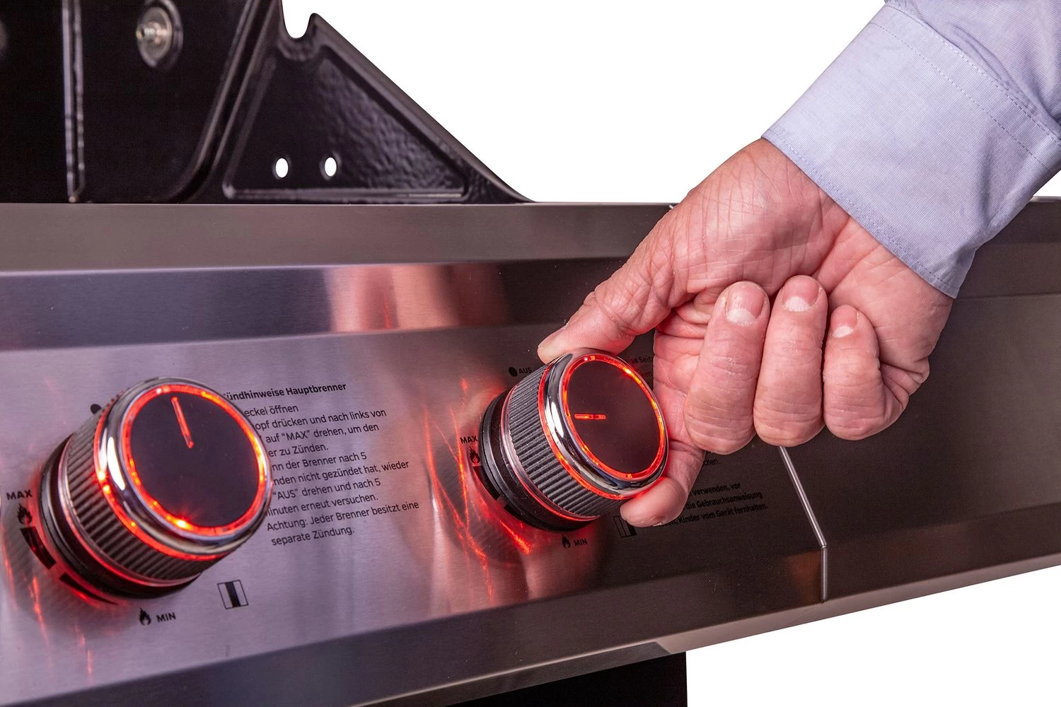 Grillfürst G310G 3-Brenner Gasgrill - 1. FC Köln Edition - Gusseisenroste 9 Grillfürst G310G 3-Brenner Gasgrill - 1. FC Köln Edition - Gusseisenroste – Bild 7