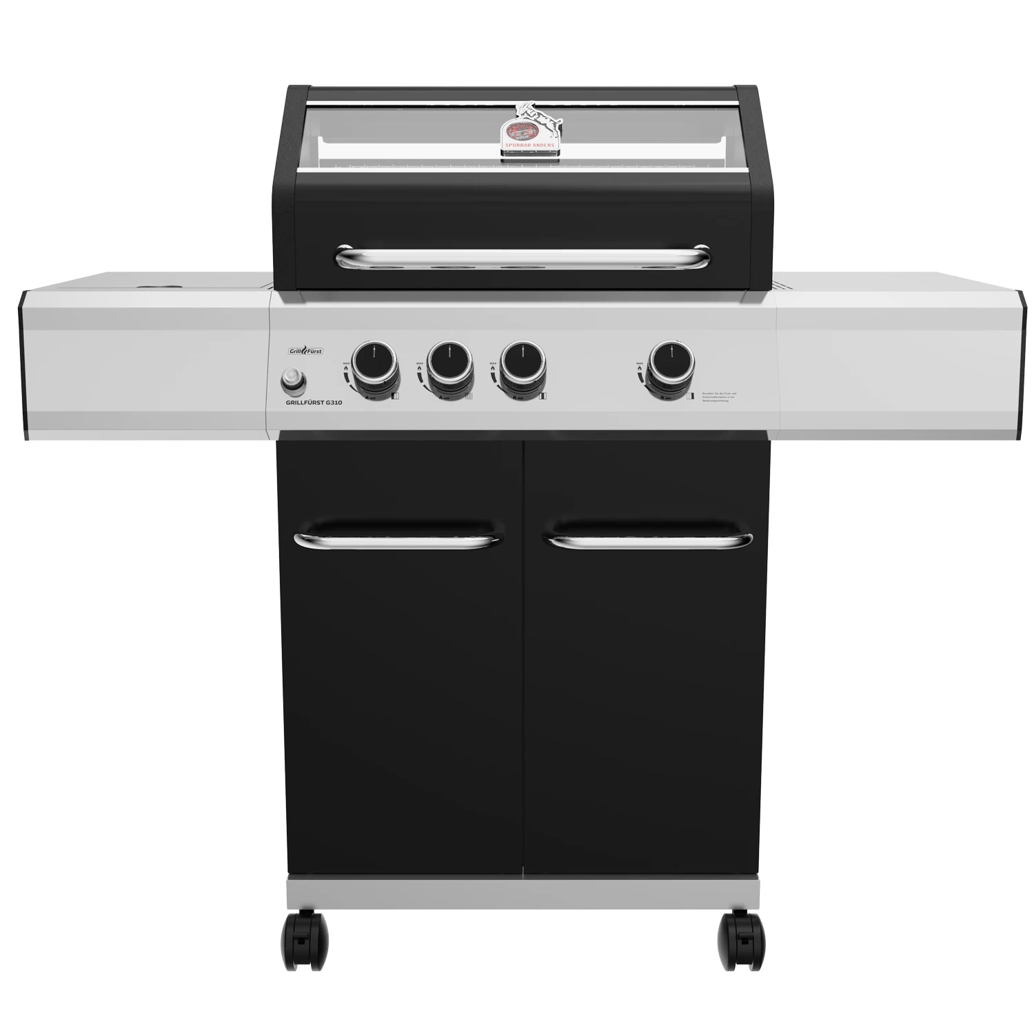 Grillfürst G310G 3-Brenner Gasgrill - 1. FC Köln Edition - Gusseisenroste 3 Grillfürst G310G 3-Brenner Gasgrill - 1. FC Köln Edition - Gusseisenroste