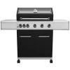 Grillfürst G510E 5-Brenner Gasgrill - 1. FC Köln Edition - Edelstahlroste -Broil King Store Koeln Grill G510 Grillfuerst Gasgrill