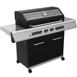Grillfürst G620G 6-Brenner Gasgrill - 1. FC Köln Edition - Gusseisenroste -Broil King Store Koeln Grill G620 Grillfuerst Gasgrill