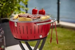 LotusGrill XXL - Holzkohle Grillstation - Feuerrot 12 LotusGrill XXL - Holzkohle Grillstation - Feuerrot -Broil King Store LotusGrill XXL Feuerrot Station Holzkohlegrill